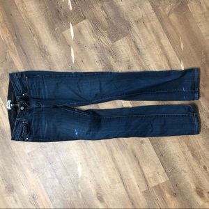 Paige skyline Straight jeans 28 mid rise stretch